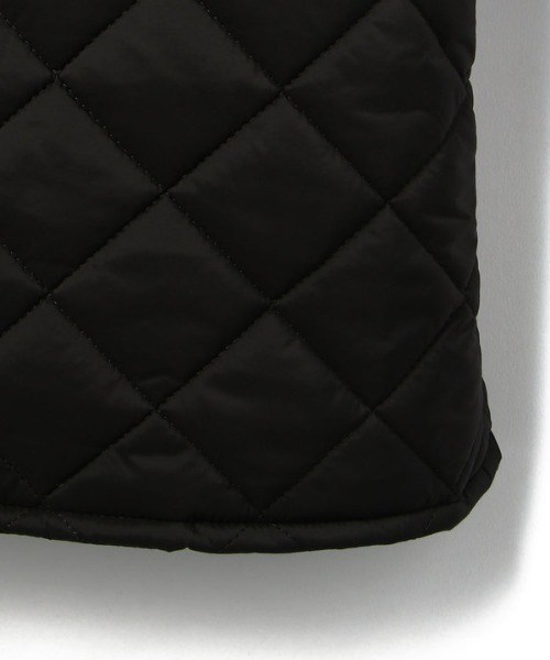 WHITELAND(ホワイトランド)の「WHITELAND/ホワイトランド/キルティングシャツジャケット(ブルゾン・レディース・ブラック・FREE)」の10枚目の写真