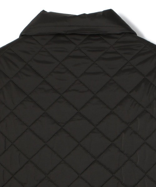 WHITELAND(ホワイトランド)の「WHITELAND/ホワイトランド/キルティングシャツジャケット(ブルゾン・レディース・ブラック・FREE)」の9枚目の写真