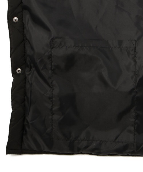 WHITELAND(ホワイトランド)の「WHITELAND/ホワイトランド/キルティングシャツジャケット(ブルゾン・レディース・ブラック・FREE)」の5枚目の写真