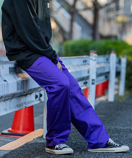 SILVER BULLET(シルバーバレット)の「『CavariA/キャバリア』タックカラーワイドパンツ(その他パンツ・メンズ・ベージュ/ブラック/イエロー/ブルー/レッド/グリーン/パープル/オレンジ・M/XL/L)」の5枚目の写真