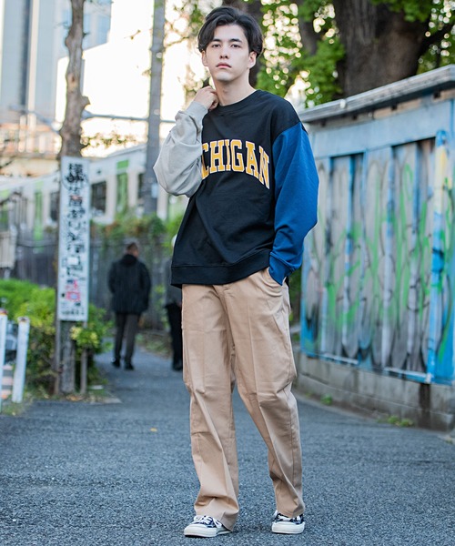 SILVER BULLET(シルバーバレット)の「『CavariA/キャバリア』タックカラーワイドパンツ(その他パンツ・メンズ・ベージュ/ブラック/イエロー/ブルー/レッド/グリーン/パープル/オレンジ・M/XL/L)」の20枚目の写真