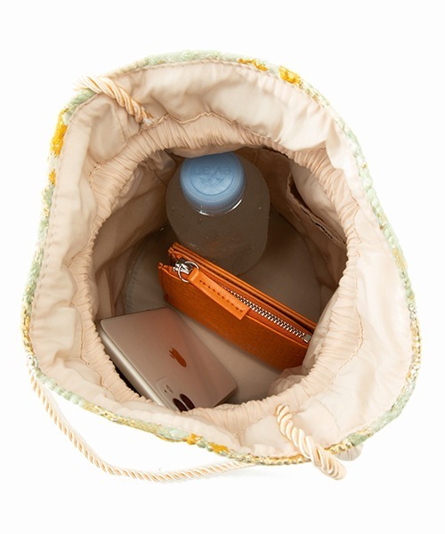 Casselini(キャセリーニ)の「Casselini(キャセリーニ)ジャガード巾着(ショルダーバッグ・レディース・モスグリーン/ピンク/ミント/ゴールド・FREE)」の22枚目の写真