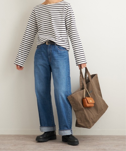 FRAMeWORK（フレームワーク）の「ストレートデニムパンツ◆（デニムパンツ・レディース・サックスブルー/ネイビー・38/36）」の13枚目の写真