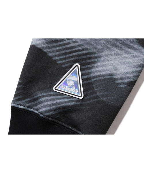 STROKE CAMO RELAXED FIT ZIP HOODIE M