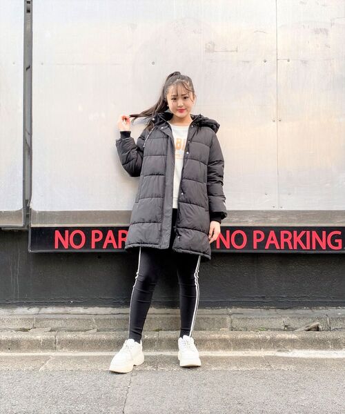 PINK-latte(ピンクラテ)の「レギパン(その他パンツ・キッズ・ブラック・15 /14/16)」の10枚目の写真