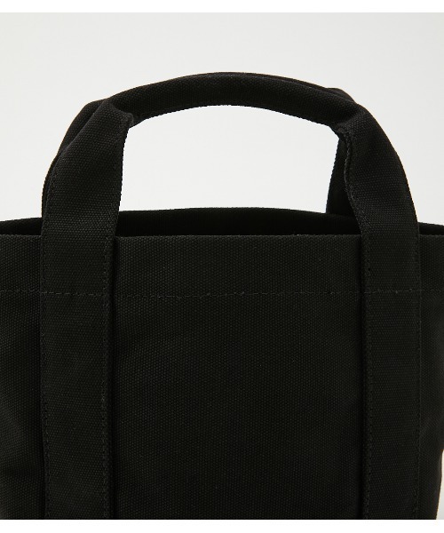 AZUL by moussy(アズールバイマウジー)の「AZUL CANVAS MINI TOTE BAG/AZULキャンバスミニトートバッグ(トートバッグ・メンズ・ライトブルー/オフホワイト/イエロー/ブラック/ライトグレー/ブルー・FREE)」の16枚目の写真