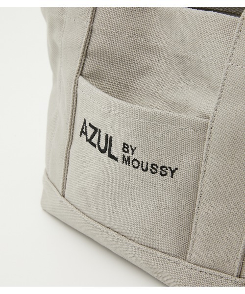 AZUL by moussy(アズールバイマウジー)の「AZUL CANVAS MINI TOTE BAG/AZULキャンバスミニトートバッグ(トートバッグ・メンズ・ライトブルー/オフホワイト/イエロー/ブラック/ライトグレー/ブルー・FREE)」の19枚目の写真
