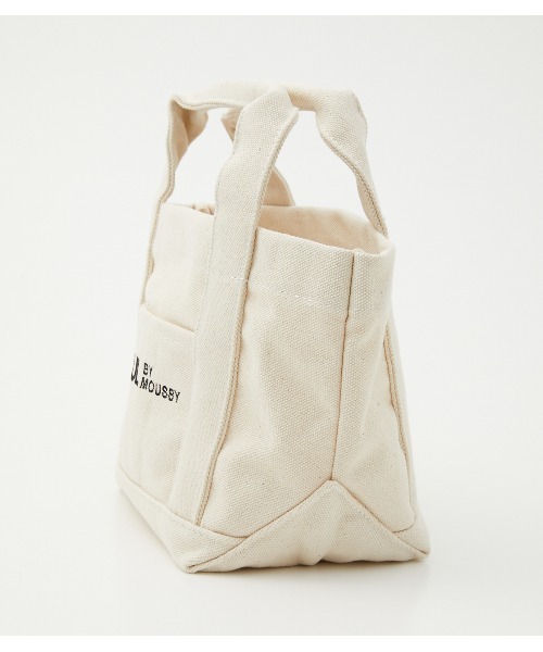 AZUL by moussy(アズールバイマウジー)の「AZUL CANVAS MINI TOTE BAG/AZULキャンバスミニトートバッグ(トートバッグ・メンズ・ライトブルー/オフホワイト/イエロー/ブラック/ライトグレー/ブルー・FREE)」の8枚目の写真