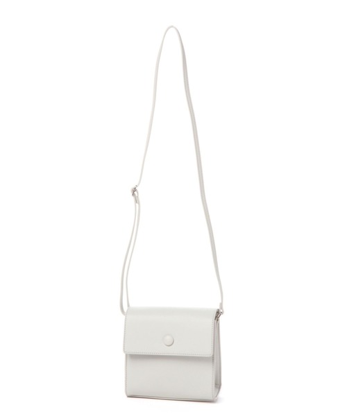 GLOBAL WORK（グローバルワーク）の「キッズ/スクエアミニショルダーBAG/265352（ショルダーバッグ・キッズ・オフホワイト/ライトイエロー・FREE）」の2枚目の写真
