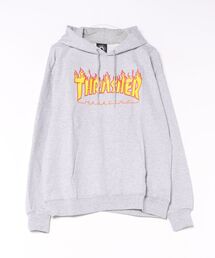 【THRASHER】(UN)プリント プルオーバーパーカー