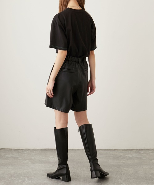 Keeepy（キーピー）の「【Keeepy】embroidered logo short sleeves  T-shirt（Tシャツ/カットソー・レディース・ブラック/ベージュ/グリーン・M/L）」の13枚目の写真