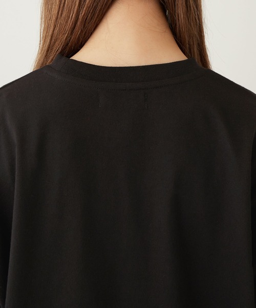 Keeepy（キーピー）の「【Keeepy】embroidered logo short sleeves  T-shirt（Tシャツ/カットソー・レディース・ブラック/ベージュ/グリーン・M/L）」の19枚目の写真