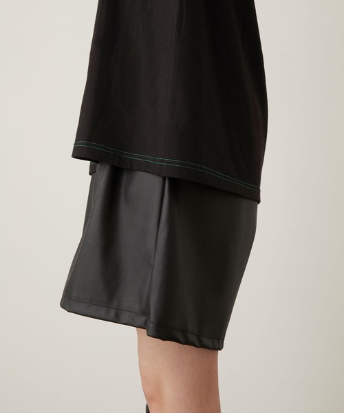 Keeepy（キーピー）の「【Keeepy】embroidered logo short sleeves  T-shirt（Tシャツ/カットソー・レディース・ブラック/ベージュ/グリーン・M/L）」の21枚目の写真