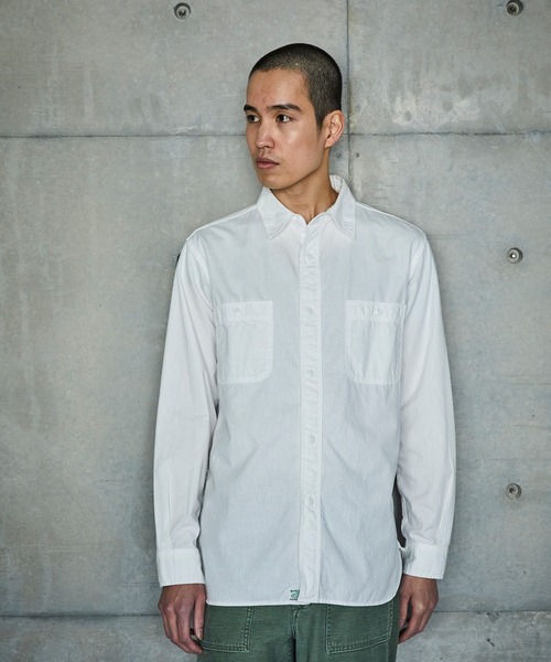 orSlow（オアスロウ）の「orSlow/オアスロウ WORK SHIRT CHAMBRAY