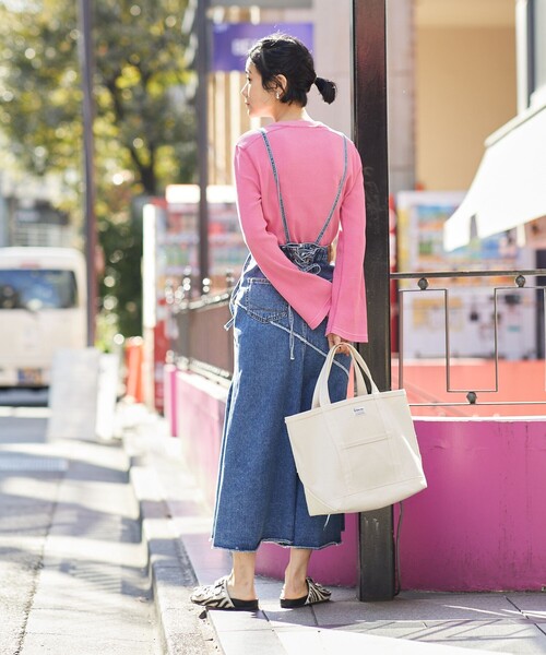 FREAK'S STORE（フリークスストア）の「ピグメントリブクルーネック（Tシャツ/カットソー・レディース・ブラック/イエロー/グリーン/ピンク系その他・ﾌﾘ-）」の10枚目の写真