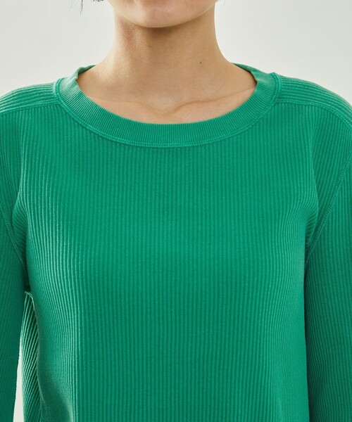 FREAK'S STORE（フリークスストア）の「ピグメントリブクルーネック（Tシャツ/カットソー・レディース・ブラック/イエロー/グリーン/ピンク系その他・ﾌﾘ-）」の21枚目の写真