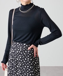 COLONY 2139 | 天竺シアーメローロンT/シアープチハイネックロンＴ(Tシャツ/カットソー)