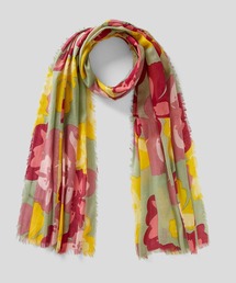 コットン総柄ストール