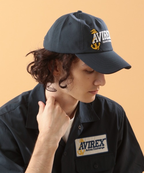 AVIREX（アヴィレックス）の「AEX ユニフォーム キャップ / AEX UNIFORM CAP / アヴィレックス / AVIREX（キャップ・メンズ・ネイビー・FREE）」の5枚目の写真