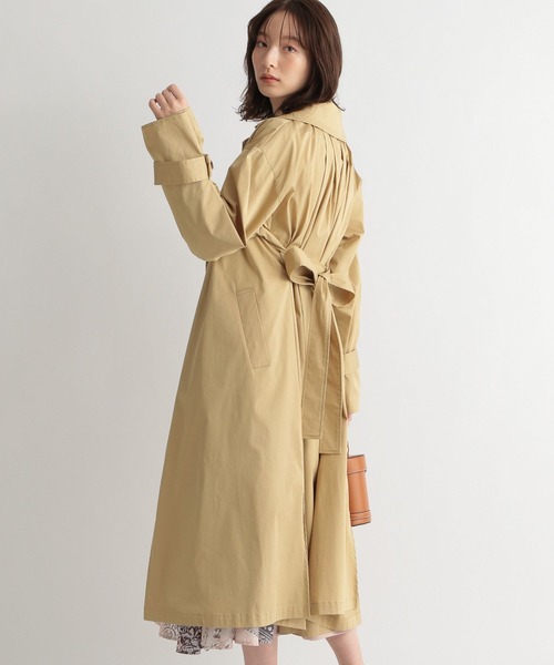 Andemiu アンデミュウ スプリングコート トレンチコート size S Andemiu（アンデミュウ）の「ソデボリュームトレンチコート