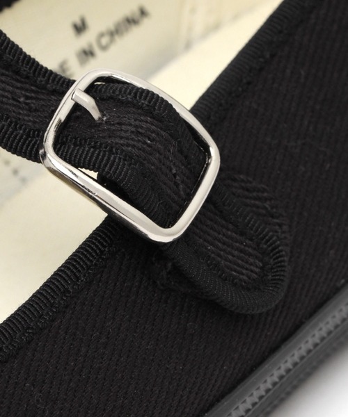 studio CLIP（スタディオクリップ）の「キャンバスストラップスニーカー（スニーカー・レディース・ブラック/その他1・LARGE/MEDIUM）」の9枚目の写真