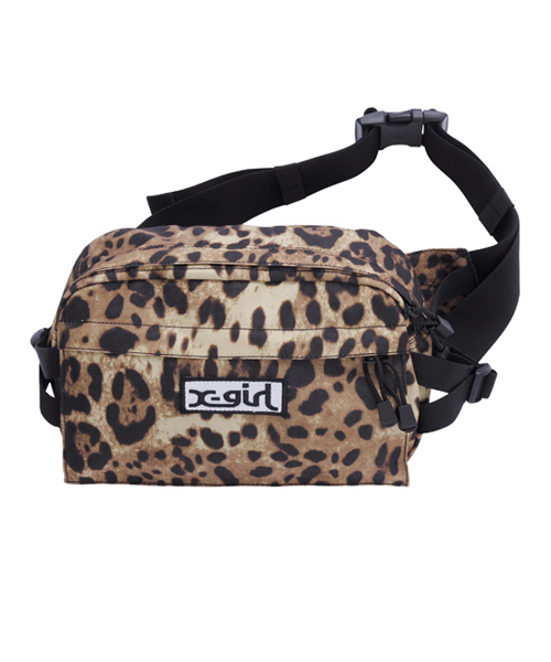 X-girl（エックスガール）の「ADVENTURE HIP PACK 2015（ボディバッグ/ウエストポーチ・レディース・ブラック/ベージュ/ネイビー・ONE SIZE）」の15枚目の写真
