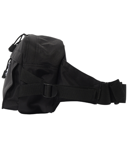 X-girl（エックスガール）の「ADVENTURE HIP PACK 2015（ボディバッグ/ウエストポーチ・レディース・ブラック/ベージュ/ネイビー・ONE SIZE）」の5枚目の写真
