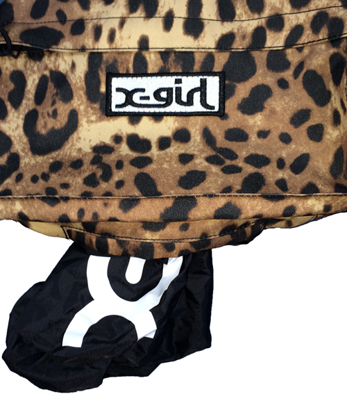 X-girl（エックスガール）の「ADVENTURE HIP PACK 2015（ボディバッグ/ウエストポーチ・レディース・ブラック/ベージュ/ネイビー・ONE SIZE）」の11枚目の写真