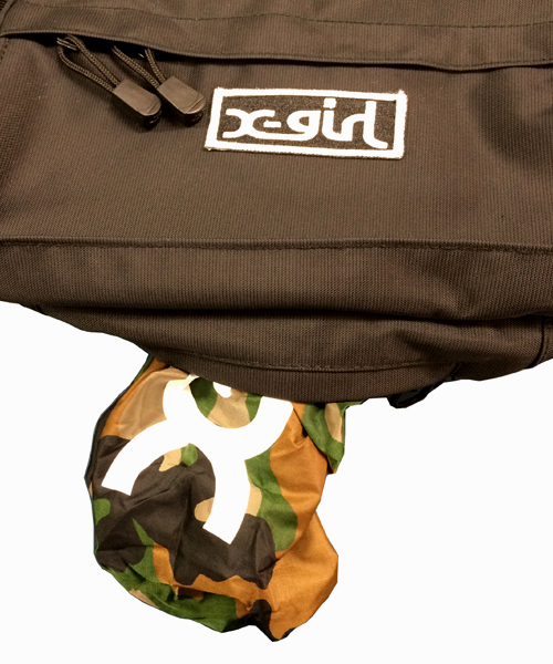 X-girl（エックスガール）の「ADVENTURE HIP PACK 2015（ボディバッグ/ウエストポーチ・レディース・ブラック/ベージュ/ネイビー・ONE SIZE）」の10枚目の写真