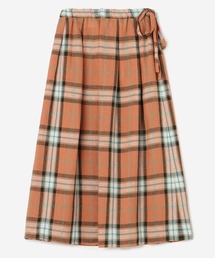 O'NEIL of DUBLIN | O'NEIL OF DUBLIN | リネンタータン ドロータックスカート WOMEN(スカート)