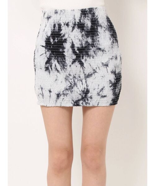 GYDA（ジェイダ）の「シャーリングタイトミニスカートライクショートパンツ（スカート・レディース・ブラック/その他1・FREE）」の14枚目の写真