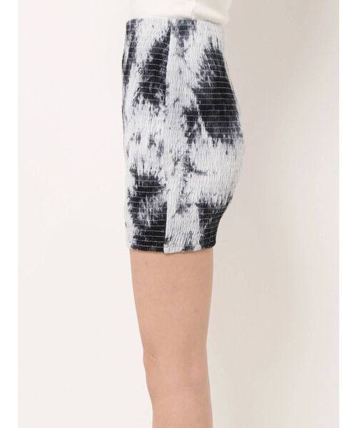 GYDA（ジェイダ）の「シャーリングタイトミニスカートライクショートパンツ（スカート・レディース・ブラック/その他1・FREE）」の8枚目の写真