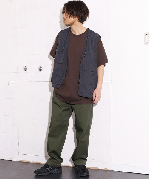 REMI RELIEF(レミレリーフ)の「REMI RELIEF/レミレリーフ ミリタリーフィッシャーベスト フィッシングベスト(ベスト・メンズ・カーキ/ブラック・M/L/XL)」の9枚目の写真