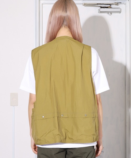 REMI RELIEF(レミレリーフ)の「REMI RELIEF/レミレリーフ ミリタリーフィッシャーベスト フィッシングベスト(ベスト・メンズ・カーキ/ブラック・M/L/XL)」の4枚目の写真