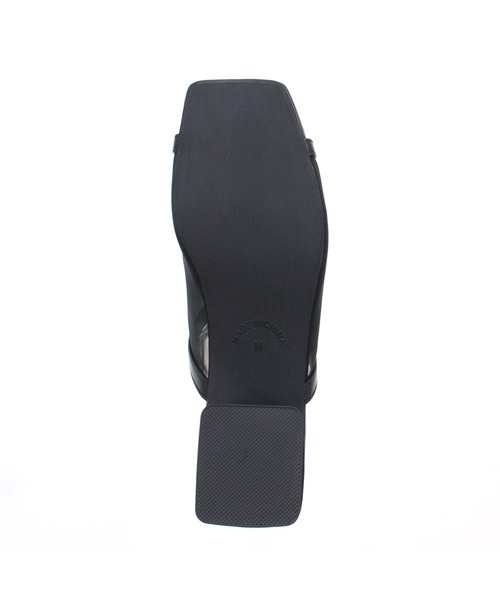 JELLY BEANS（ジェリービーンズ）の「シアーチュールクリアヒールサンダル(210-342)JELLY BEANS(ジェリービーンズ)（サンダル・レディース・アイボリー/ブラック/キャメル・LL/L/M/S）」の7枚目の写真