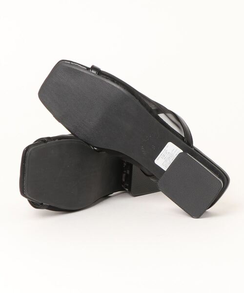 JELLY BEANS（ジェリービーンズ）の「シアーチュールクリアヒールサンダル(210-342)JELLY BEANS(ジェリービーンズ)（サンダル・レディース・アイボリー/ブラック/キャメル・LL/L/M/S）」の10枚目の写真