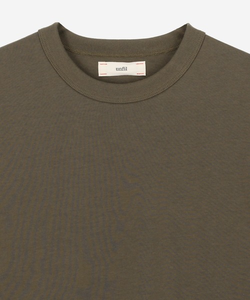 UNFIL（アンフィル）の「unfil | オーガニックコットン ショートスリーブTシャツ MEN（Tシャツ/カットソー・メンズ・ホワイト/ブラウン/アイボリー・4/5）」の15枚目の写真