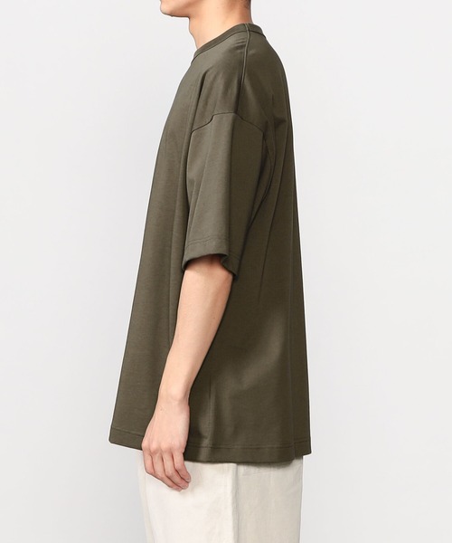 UNFIL（アンフィル）の「unfil | オーガニックコットン ショートスリーブTシャツ MEN（Tシャツ/カットソー・メンズ・ホワイト/ブラウン/アイボリー・4/5）」の11枚目の写真