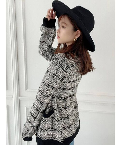 RESEXXY（リゼクシー）の「つば広フェルトハット（ハット・レディース・ブラック/ベージュ/アイボリー・FREE）」の9枚目の写真