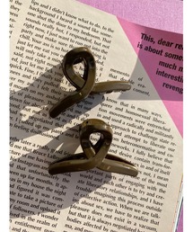 WC | 2Pニュアンスミニヘアクリップ(バレッタ/ヘアクリップ)