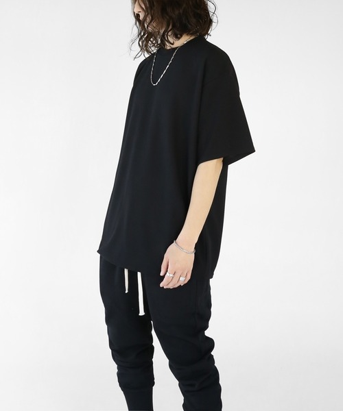 minsobi(ミンソビ)の「ベーシック半袖Tシャツ(Tシャツ/カットソー・メンズ・ブラック/ホワイト・M/L)」の2枚目の写真