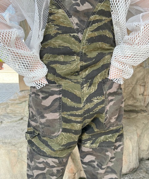 Candy Stripper（キャンディストリッパー）の「CND ARMY サロペット（サロペット/オーバーオール・レディース・ブラック/カーキ・2）」の10枚目の写真