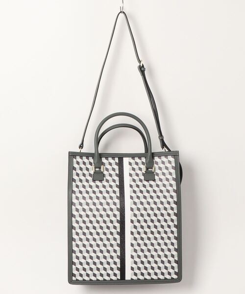 intoxic.（イントキシック）の「THE CUBE LYON  リヨン（ショルダーバッグ・レディース・グリーン/グレー/チョコ・FREE）」の15枚目の写真