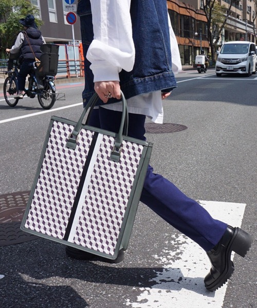 intoxic.（イントキシック）の「THE CUBE LYON  リヨン（ショルダーバッグ・レディース・グリーン/グレー/チョコ・FREE）」の20枚目の写真