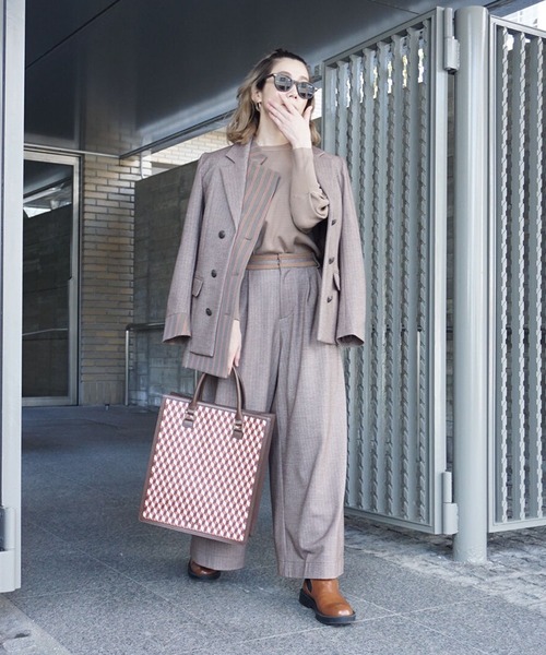 intoxic.（イントキシック）の「THE CUBE LYON  リヨン（ショルダーバッグ・レディース・グリーン/グレー/チョコ・FREE）」の17枚目の写真