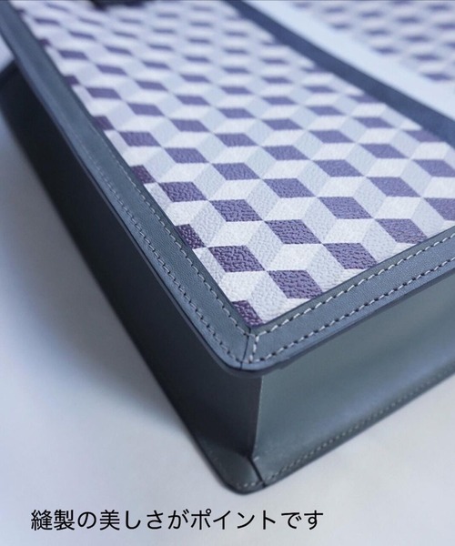 intoxic.（イントキシック）の「THE CUBE LYON  リヨン（ショルダーバッグ・レディース・グリーン/グレー/チョコ・FREE）」の6枚目の写真