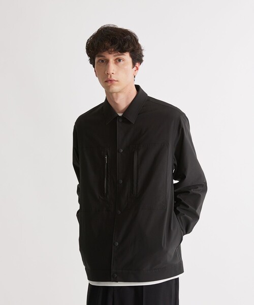 UNITED TOKYO（ユナイテッドトウキョウ）の「ダブルポケットコーチジャケット（ブルゾン・メンズ・ブラック/ライトベージュ・1/2）」の16枚目の写真