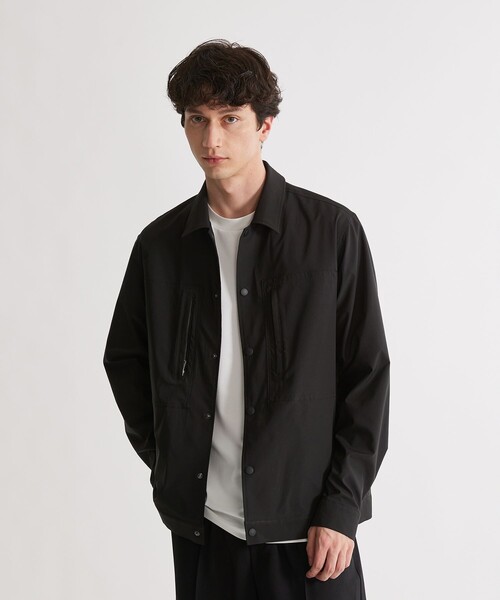 UNITED TOKYO（ユナイテッドトウキョウ）の「ダブルポケットコーチジャケット（ブルゾン・メンズ・ブラック/ライトベージュ・1/2）」の13枚目の写真