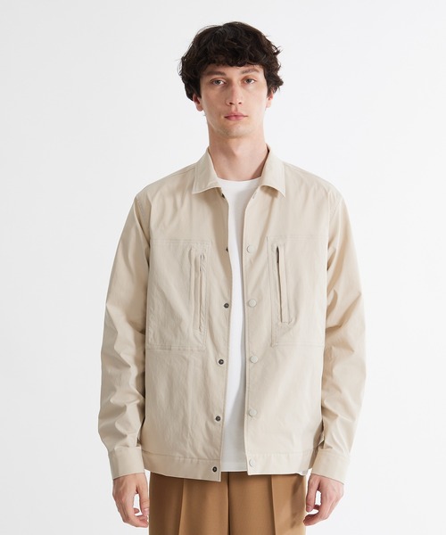 UNITED TOKYO（ユナイテッドトウキョウ）の「ダブルポケットコーチジャケット（ブルゾン・メンズ・ブラック/ライトベージュ・1/2）」の18枚目の写真