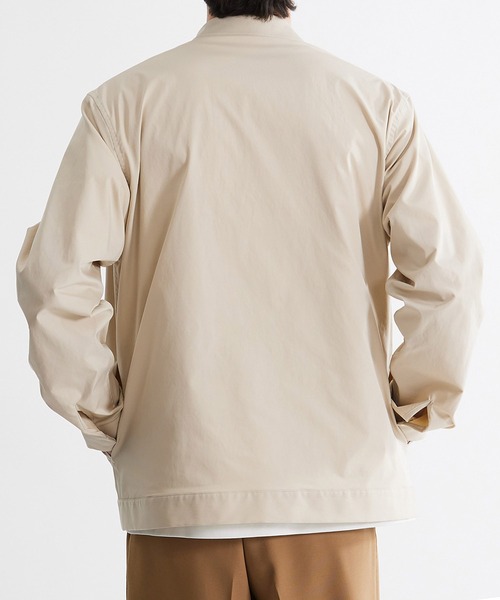 UNITED TOKYO（ユナイテッドトウキョウ）の「ダブルポケットコーチジャケット（ブルゾン・メンズ・ブラック/ライトベージュ・1/2）」の22枚目の写真